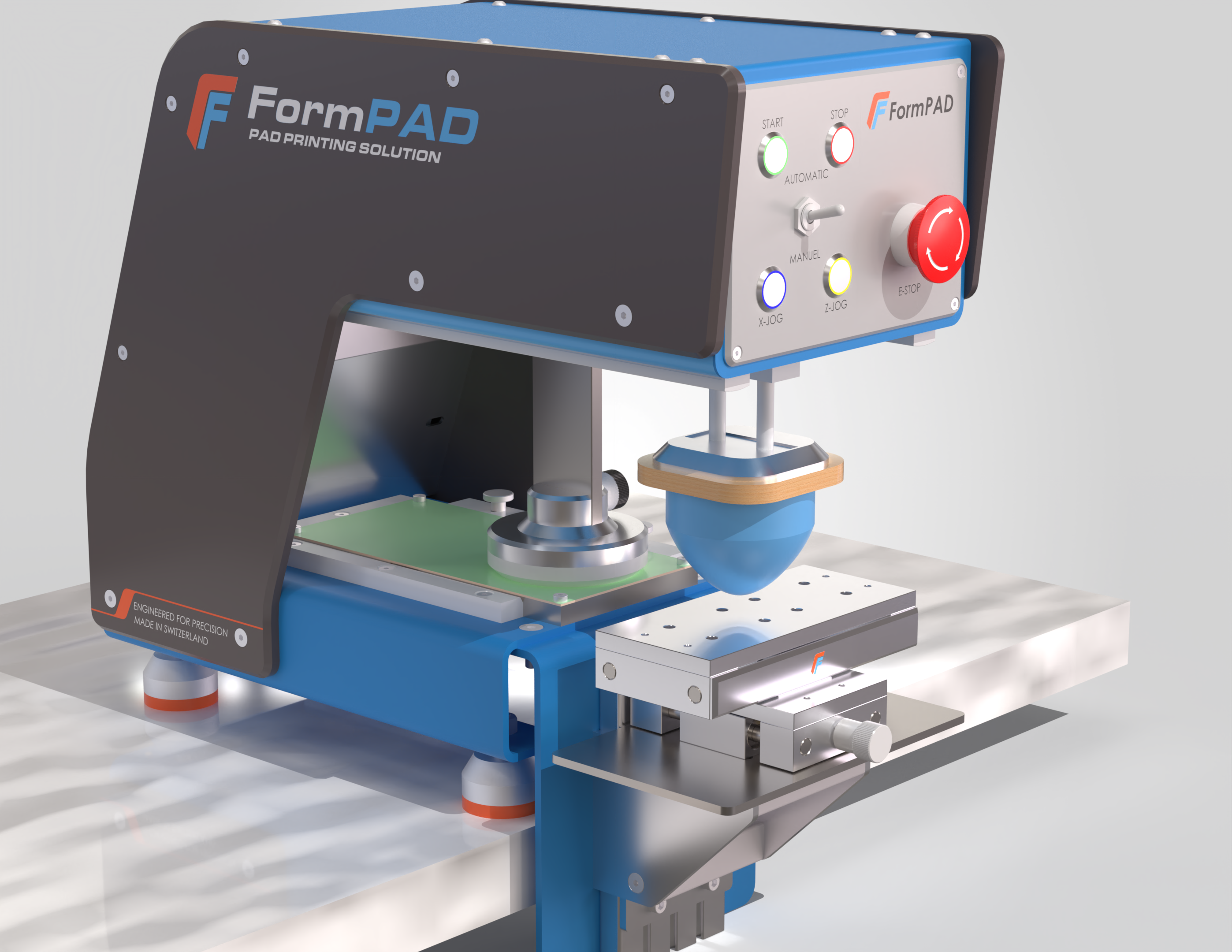FormPAD machine rendering